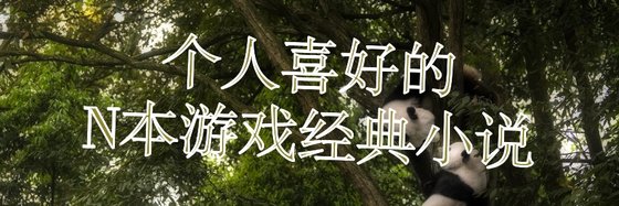 個人喜好的N本遊戲經典小説
